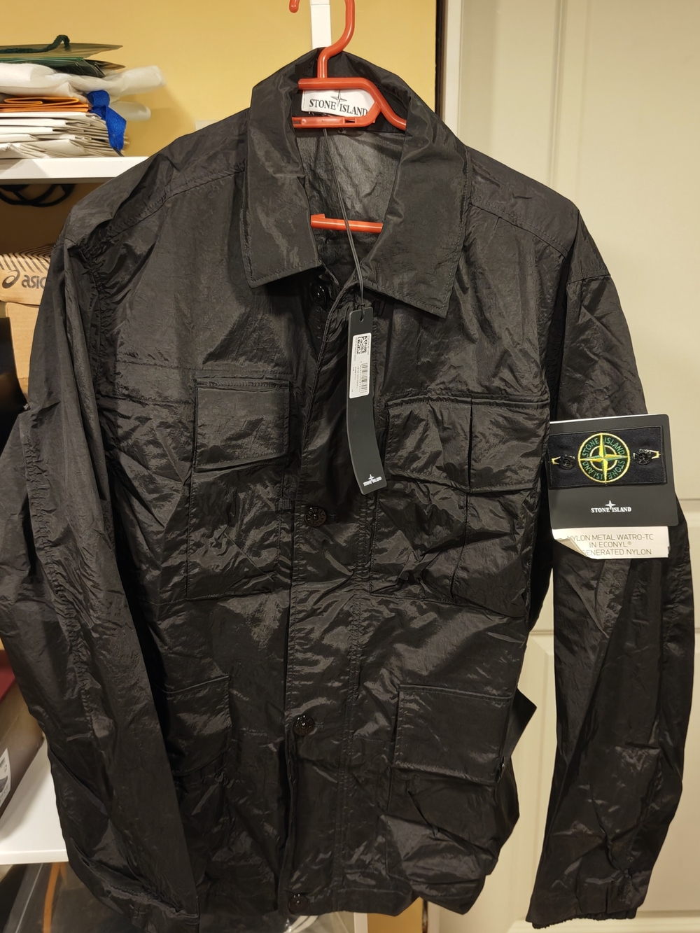 Stone Island Black Lightweight Field Jacket